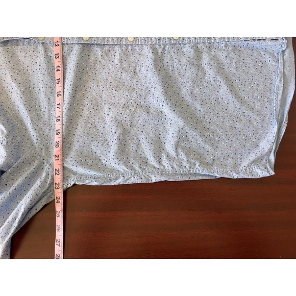 Vineyard Vines Men's Button Shirt Size L Blue Confetti Slim Fit Murray - Picture 6 of 7